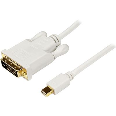 StarTech.com 3 ft Mini DisplayPort to DVI Adapter (MDP2DVIMM3W)