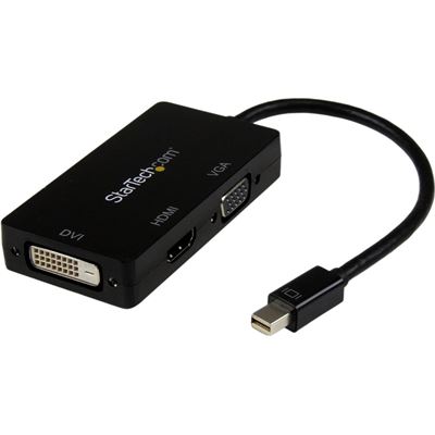 StarTech.com Travel A/V adapter: 3-in-1 Mini DisplayPort (MDP2VGDVHD)