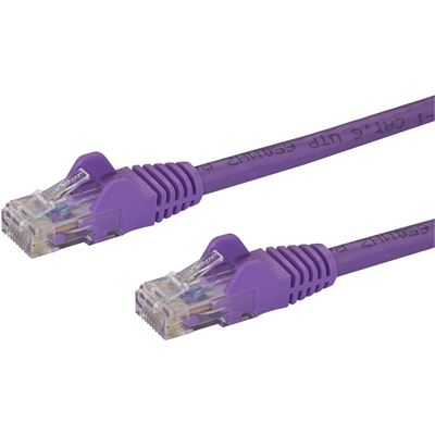 StarTech.com 10m Purple Cat6 Ethernet Patch Cable with (N6PATC10MPL)