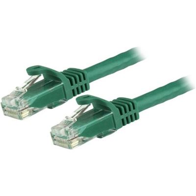 StarTech.com 1.5 m CAT6 Cable - Green CAT6 Patch Cord (N6PATC150CMGN)
