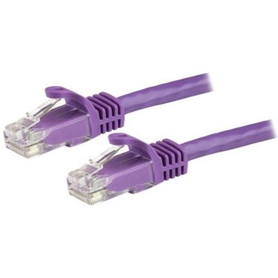 StarTech.com 1.5 m CAT6 Cable - Purple CAT6 Patch (N6PATC150CMPL)