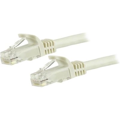 StarTech.com 1.5 m CAT6 Cable - White CAT6 Patch Cord (N6PATC150CMWH)