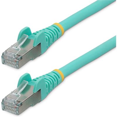 StarTech.com 5m CAT6a Ethernet Cable - Aqua  (NLAQ-5M-CAT6A-PATCH)