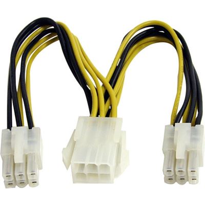 StarTech.com 6in PCI Express Power Splitter Cable (PCIEXSPLIT6)