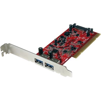 StarTech.com 2 Port PCI SuperSpeed USB 3.0 Adapter Card (PCIUSB3S22)