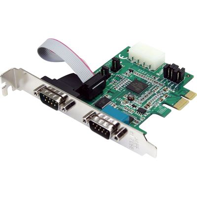 StarTech.com 2 Port Native PCI Express RS232 Serial (PEX2S952)