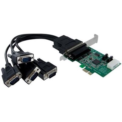 StarTech.com 4 Port Native PCI Express RS232 Serial (PEX4S952)