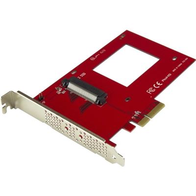 StarTech.com U.2 to PCIe Adapter for 2.5in U.2 NVMe SSD (PEX4SFF8639)