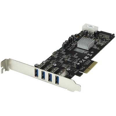 StarTech.com 4 Port Quad Bus PCI Express (PCIe) (PEXUSB3S44V)