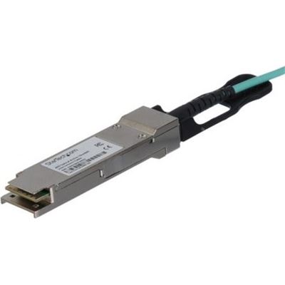StarTech.com 15m QSFP+ Active Optical Cable - MSA (QSFP40GAO15M)