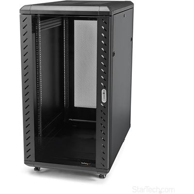 StarTech.com 22U 36in Knock-Down Server Rack Cabinet with (RK2236BKF)