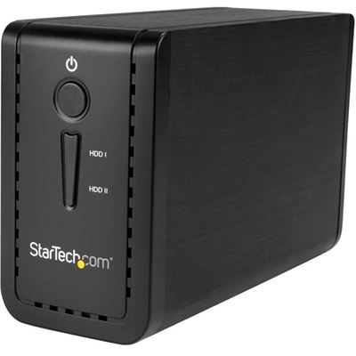 StarTech.com 2-Bay 3.5in HDD Enclosure with RAID - USB (S352BU313R)