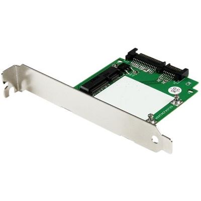 StarTech.com SATA to mSATA SSD Adapter w/ Full and Low (SAT32MSATPEX)