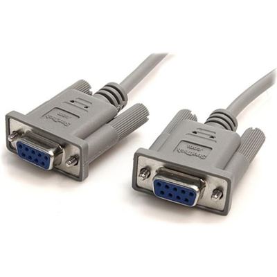 StarTech.com 10 ft DB9 RS232 Serial Null Modem Cable F/F (SCNM9FF)