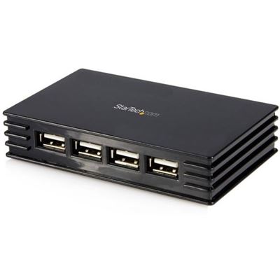 StarTech.com 4 PORT COMPACT BLACK USB 2.0 HUB (ST4202USB)