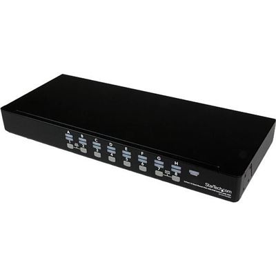 StarTech.com 16 Port 1U Rackmount USB KVM Switch Kit (SV1631DUSBUK)