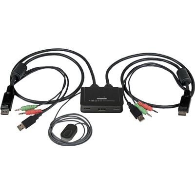 StarTech.com 2 Port USB DisplayPort Cable KVM Switch with (SV211DPUA)