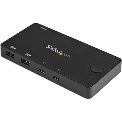 StarTech.com 2 Port USB-C Alt-Mode Compact KVM Switch  (SV211HDUC)