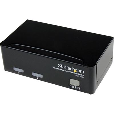 StarTech.com 2 PORT PROFESSIONAL USB KVM SWITCH KIT WITH (SV231USB)