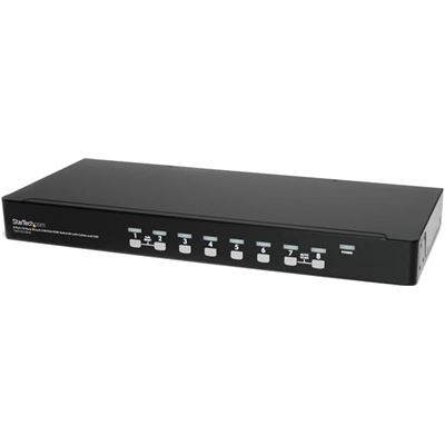 StarTech.com 8 Port 1U Rackmount USB KVM Switch Kit (SV831DUSBUK)