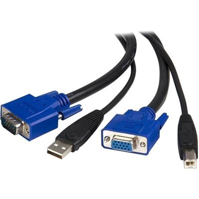 StarTech.com 3m 2-in-1 Universal USB KVM Cable (SVUSB2N1_10)