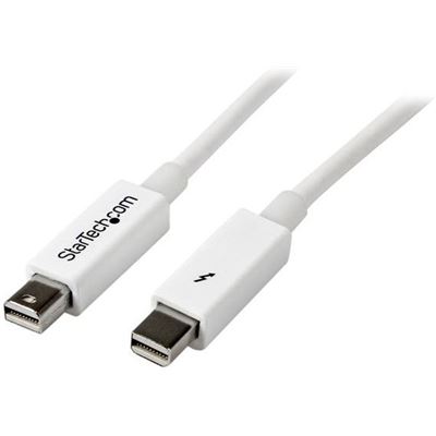 StarTech.com 2m White Thunderbolt Cable - M/M (TBOLTMM2MW)