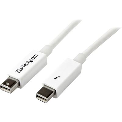 StarTech.com 0.5m White Thunderbolt Cable - M/M (TBOLTMM50CMW)