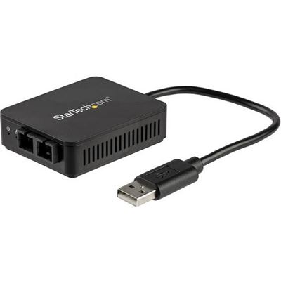StarTech.com USB to Fiber Optic Converter - 100BaseFX (US100A20FXSC)