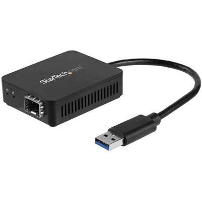 StarTech.com USB to Fiber Optic Converter - Open SFP  (US1GA30SFP)