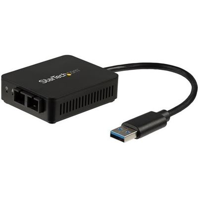 StarTech.com USB to Fiber Optic Converter - 1000Base-SX (US1GA30SXSC)