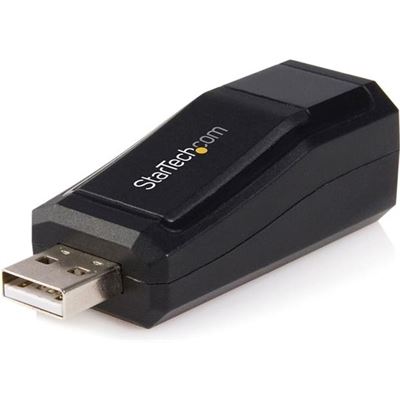 StarTech.com Compact Black USB 2.0 to 10/100 Mbps Ethernet (USB2106S)