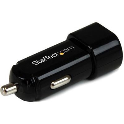Dual Port USB Car Charger A High Power 17 Watt / 3.4 Amp (USB2PCARBK)