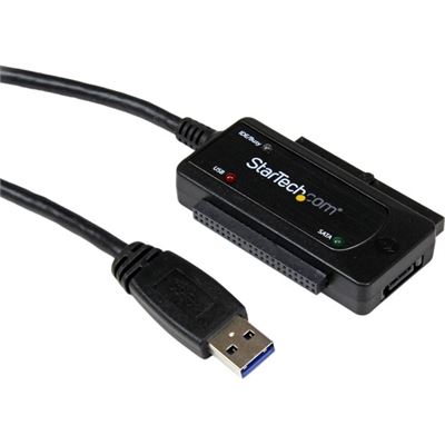 StarTech.com USB 3.0 to SATA or IDE Hard Drive Adapter (USB3SSATAIDE)