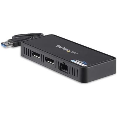 StarTech.com USB to Dual 4K DisplayPort Mini Docking (USBA2DPGB)