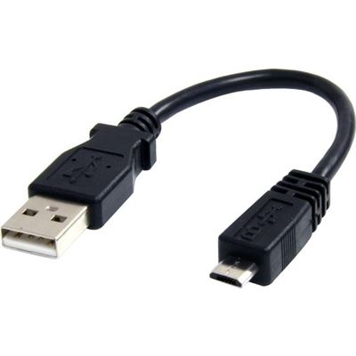 StarTech.com 6in Micro USB Cable - A to Micro B - USB (UUSBHAUB6IN)