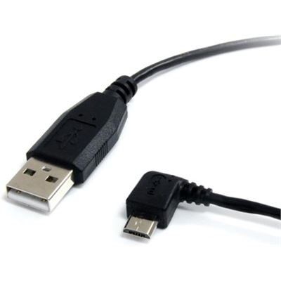 StarTech.com 6 ft Micro USB Cable - A to Left Angle (UUSBHAUB6LA)