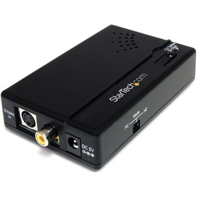 StarTech.com Composite and S-Video to HDMI Converter with (VID2HDCON)