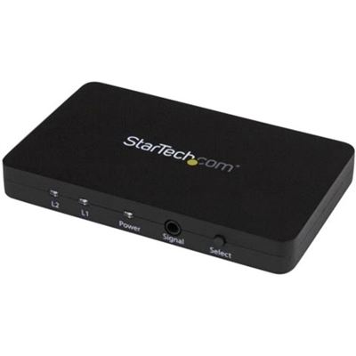 StarTech.com 2-Port HDMI automatic video switch w/ (VS221HD4K)