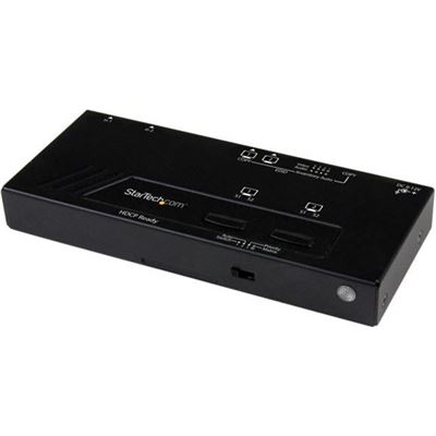 StarTech.com 2X2 HDMI Matrix Switch with Automatic and (VS222HDQ)