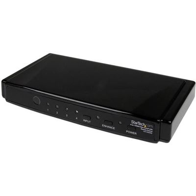 StarTech.com 4-to-1 HDMI Video Switch with Remote Control (VS410HDMIE)