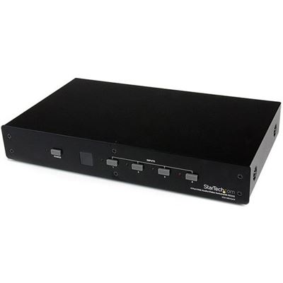 StarTech.com 4 Port VGA Video Audio Switch with RS232 (VS410RVGAA)