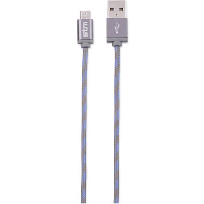 STM ABLE CABLE USB-A TO LIGHTNING (1M) - GREY (STM-931-210Z-01)
