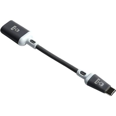 STM ABLE CABLE USB-C TO USB-A FEMALE (7CM) - GREY (STM-931-215Z-01)