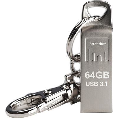 Strontium Technology 64GB AMMO METALLIC USB 3.1 DRIVE (SR64GSLAMMOY)