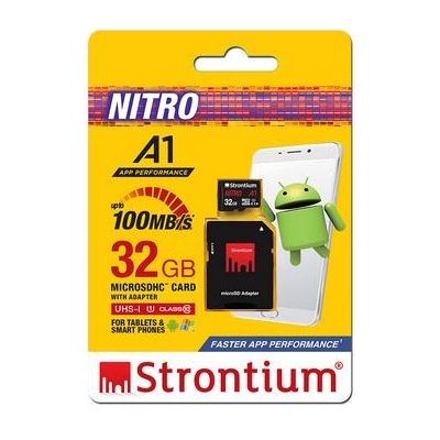 Strontium Technology NITRO A1 32GB MICRO SD WITH (SRN32GTFU1A1A)