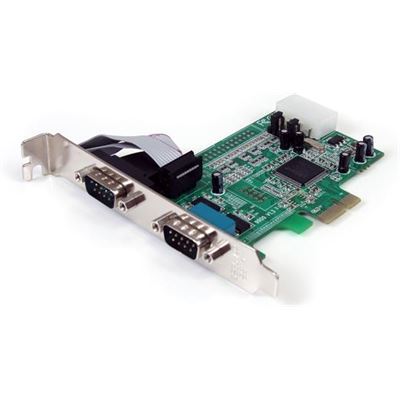 Sunix Startech 2 Port Native PCI Express RS232 Serial (PEX2S553)