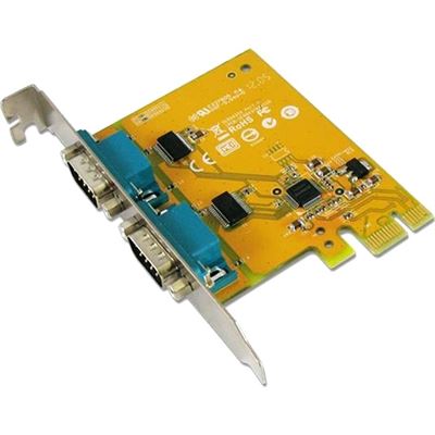Sunix SER6437A PCIE 2-Port Serial RS-232 Card (DB9M) (SER6437A)