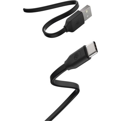 Swiss Mobility SWISS Sync/Charge USB-A to USB-C Flat (SCTPCA4-B)