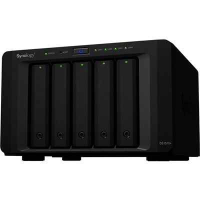 Synology Diskstation+ 5Bay NAS, Expandable to 15Bay, CPU (DS1515+)