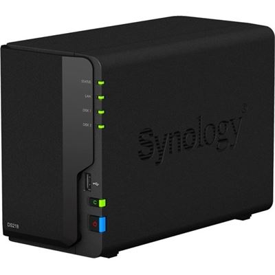Synology DiskStation DS218 2-Bay NAS Server, Realtek RTD1296 (DS218)